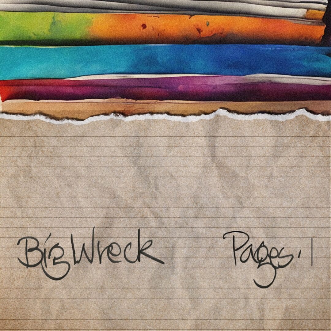 Picture shows the album cover for Big Wreck’s Juno-nominated album Pages. 